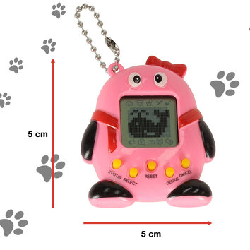 Zabawka Tamagotchi elektroniczna gra zwierzątko różowe