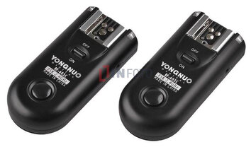Zestaw dwóch wyzwalaczy radiowych Yongnuo RF603C II z kablem C1 do Canon