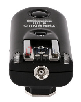 Zestaw dwóch wyzwalaczy radiowych Yongnuo RF603C II z kablem C3 do Canon