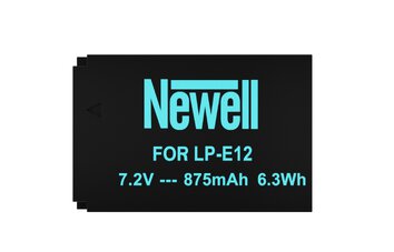 Zestaw ładowarka dwukanałowa Newell DL-USB-C i dwa akumulatory LP-E12 do Canon