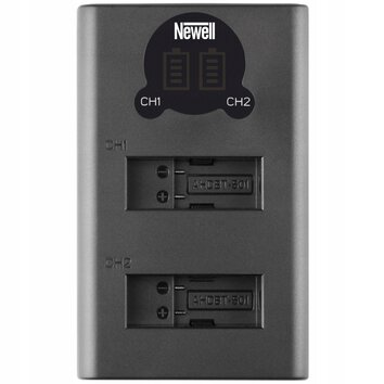 Ładowarka LCD + 2x bateria Newell AJBAT-001 do GoPro Hero 6 7 8 Black