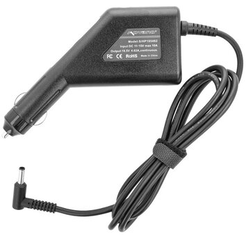 Ładowarka Zasilacz samochodowy 11-15V do laptopów 4.5 x 3.0 z pinem 19.5V 4.62A 90W